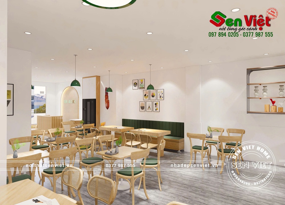 Thiết kế nội thất quán ăn