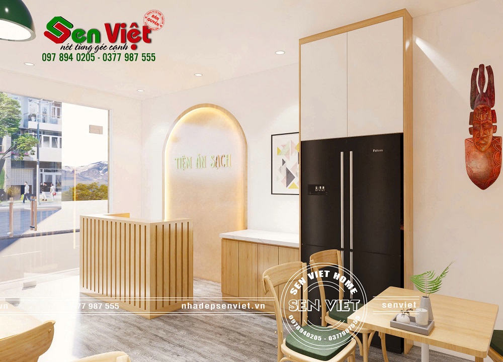 Thiết kế nội thất quán ăn