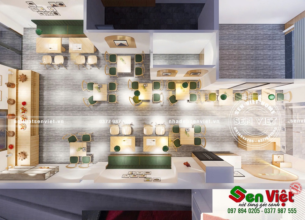 Thiết kế nội thất quán ăn