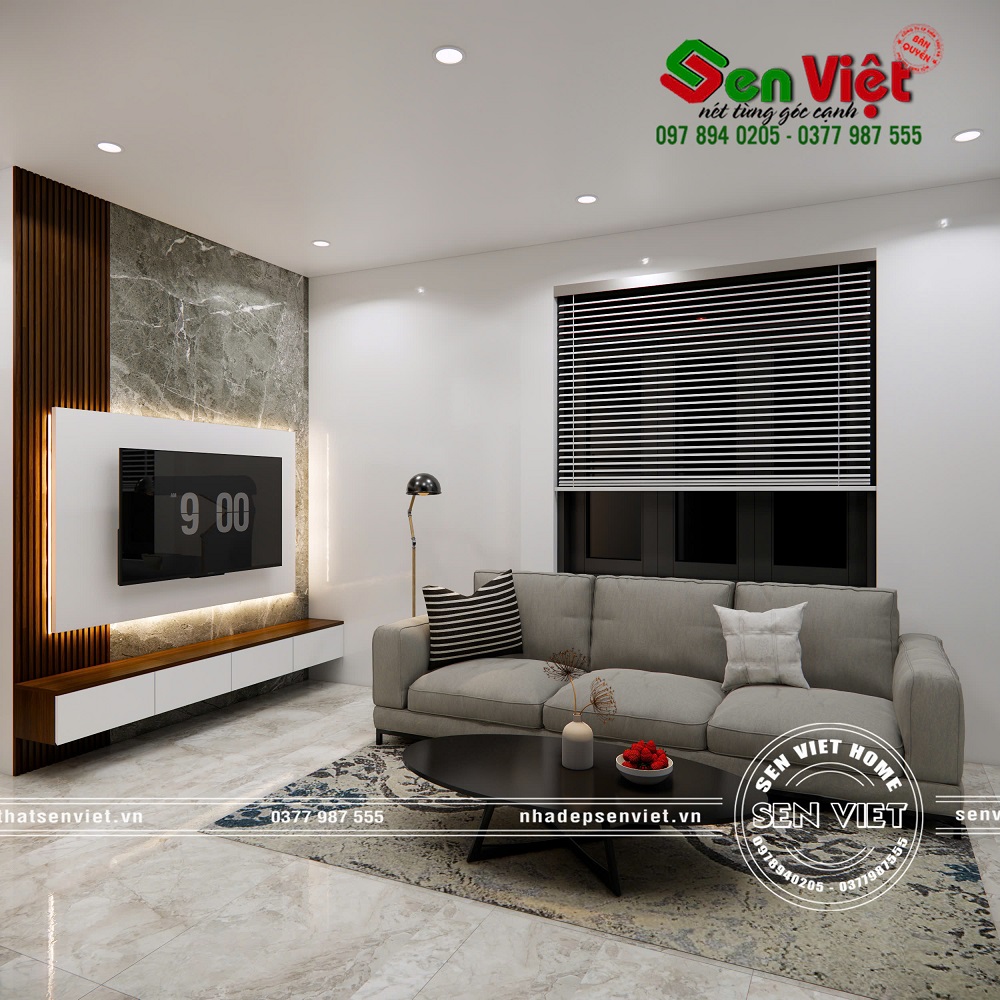 Thiết kế và thi công nội thất nhà phố đẹp ở Nghệ An (17)