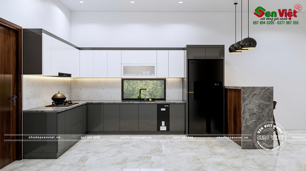 Thiết kế và thi công nội thất nhà phố đẹp ở Nghệ An (17)