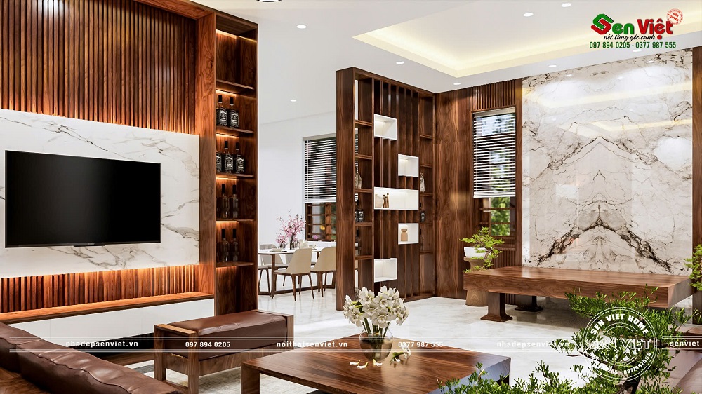 Thiết kế và thi công nội thất nhà phố đẹp ở Nghệ An (17)