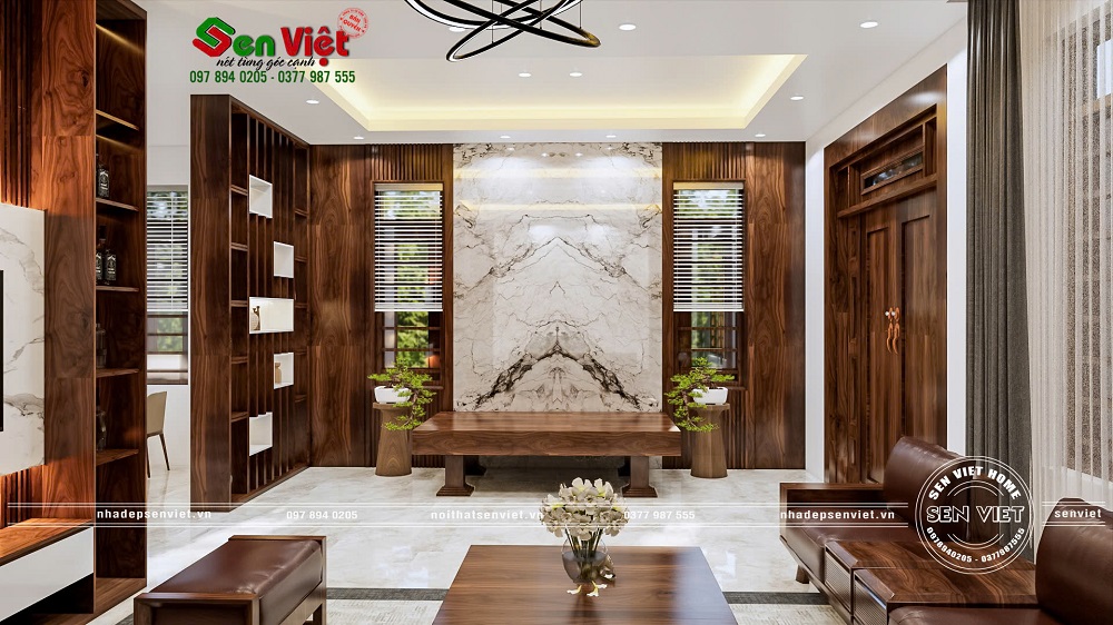 Thiết kế và thi công nội thất nhà phố đẹp ở Nghệ An (17)