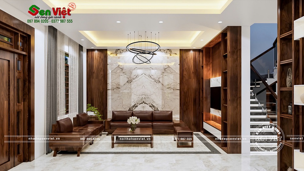 Thiết kế và thi công nội thất nhà phố đẹp ở Nghệ An (17)