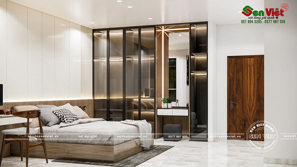 Thiết kế và thi công nội thất nhà phố đẹp ở Nghệ An (17)