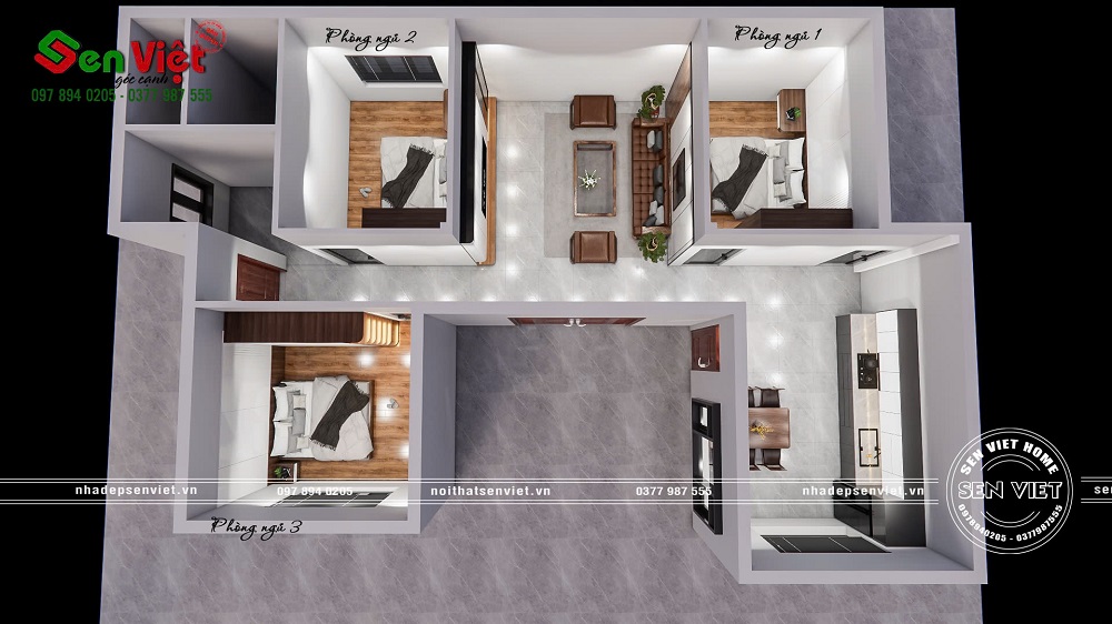 Mẫu Thiết Kế Nội Thất Nhà Phố Hiện Đại Và Tiện Nghi Tại Nghệ An