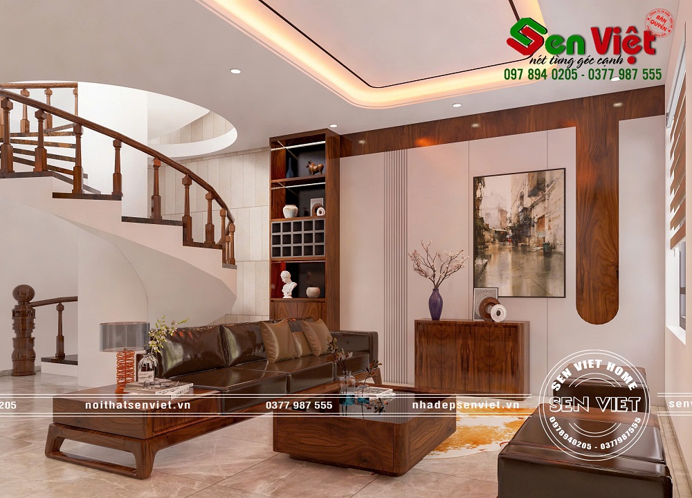 Mẫu Thiết Kế Trọn Gói Nội Thất Bằng Gỗ Đẹp Hiện Đại Ở Hà Tĩnh