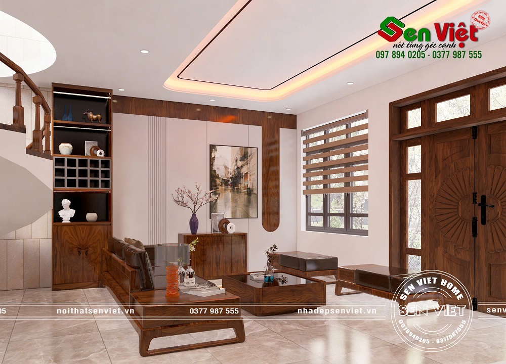 Mẫu Thiết Kế Trọn Gói Nội Thất Bằng Gỗ Đẹp Hiện Đại Ở Hà Tĩnh