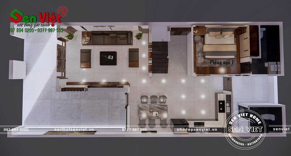 nội thất nhà đẹp hiện đại sang trọng đến từng chi tiết