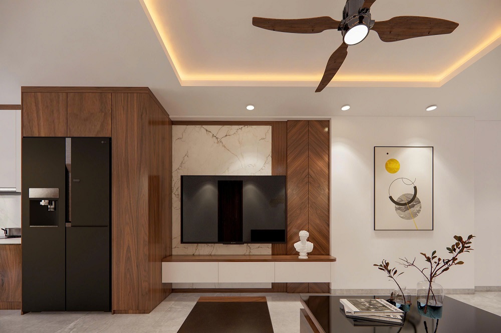 Mẫu thiết kế nội thất chung cư hiện đại chỉn chu trong từng chi tiết