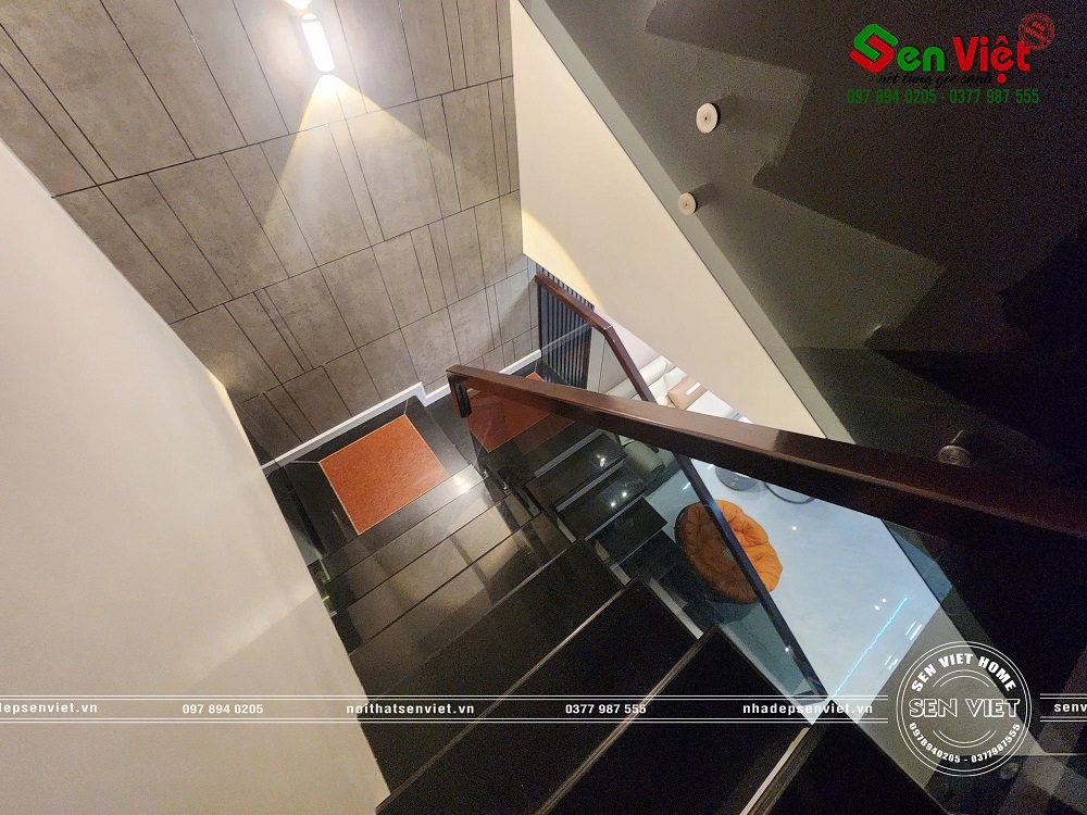 Thi công hoàn thiện nội ngoại thất nhà phố hiện đại 3 tầng 