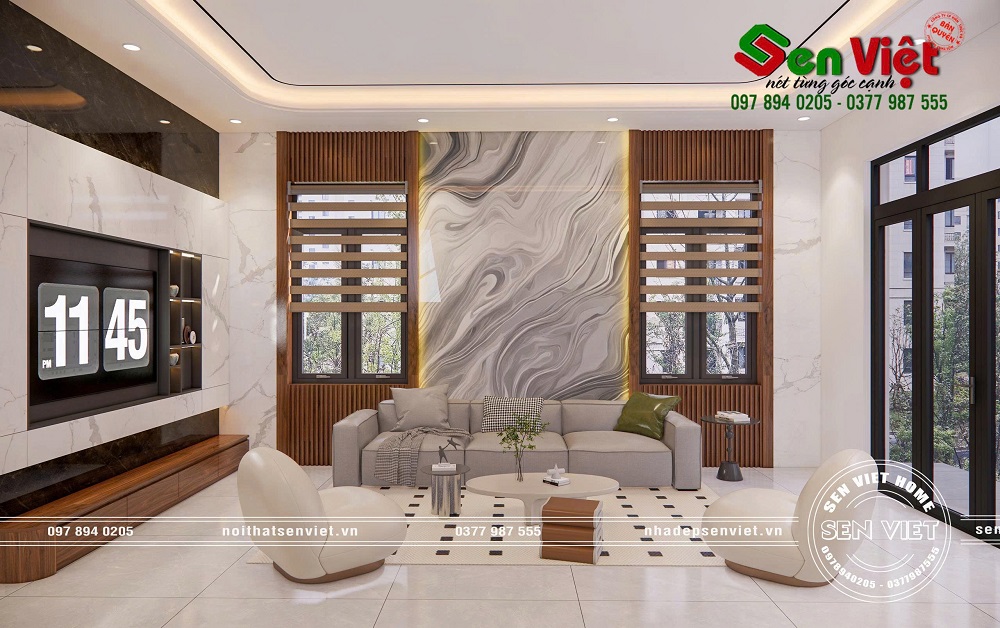 Thiết kế nội thất nhà phố phù hợp cho gia đình trẻ năng động