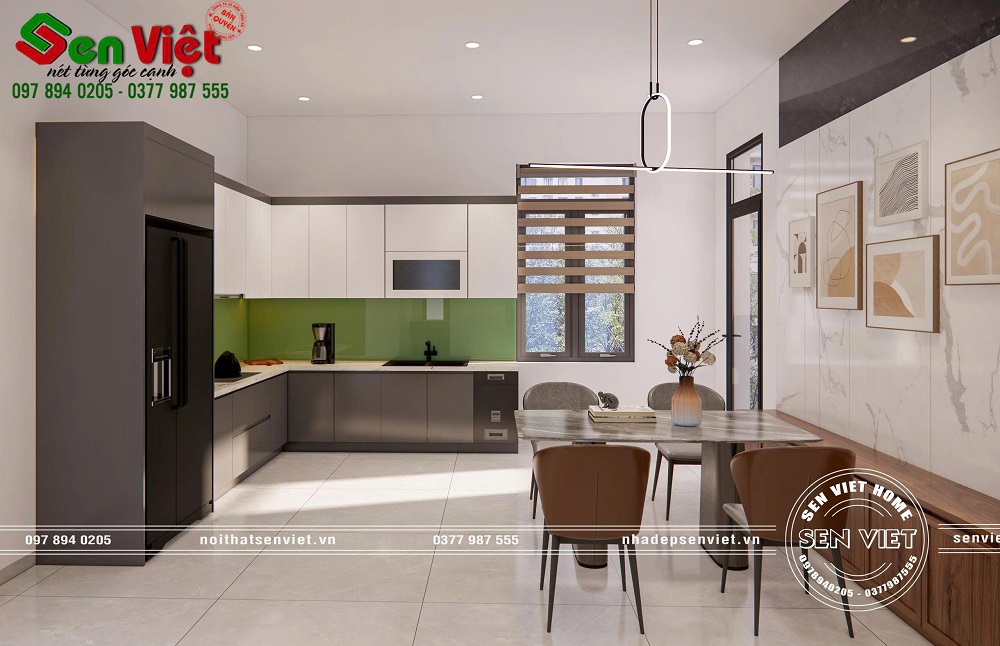 Thiết kế nội thất nhà phố phù hợp cho gia đình trẻ năng động