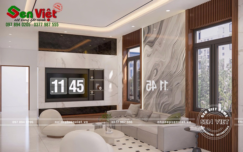 Thiết kế nội thất nhà phố phù hợp cho gia đình trẻ năng động