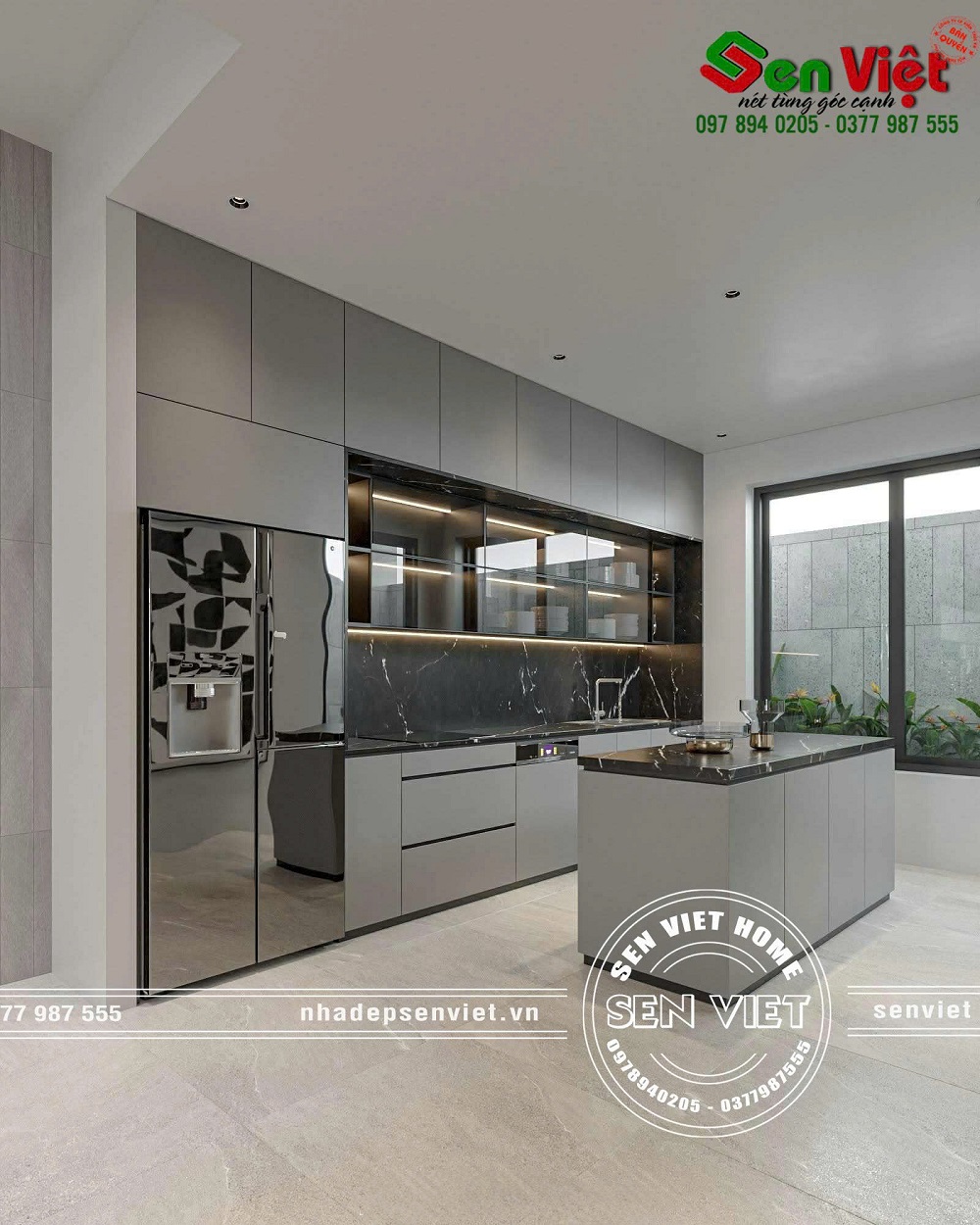 Thiết Kế Nội Thất Hiện Đại Và Đẳng Cấp Cùng Sen Việt