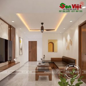 Mẫu thiết kế nội thất chung cư hiện đại chỉn chu trong từng chi tiết